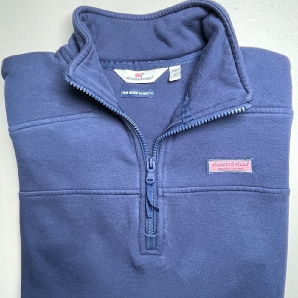 Vineyard Vines Women's Shep Shirt in Nautical Navy, Size Small